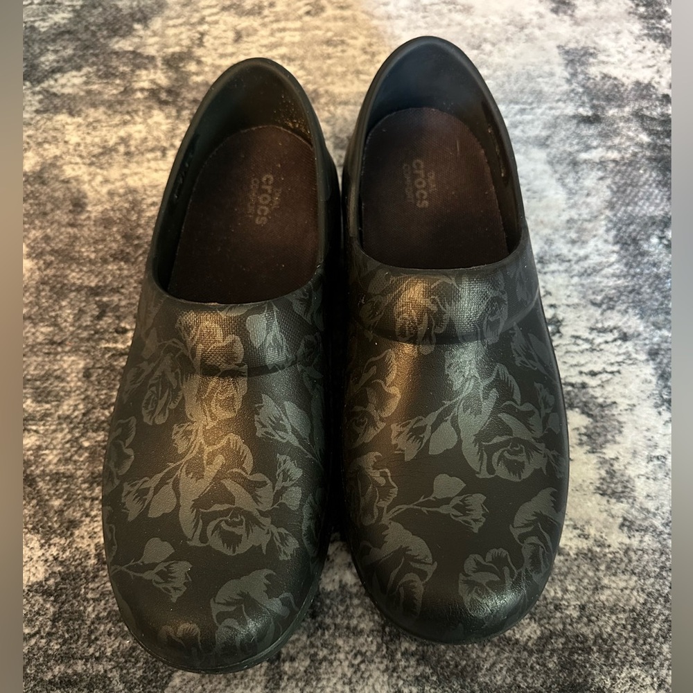 Crocs On The Clock LiteRide Slip Resistant Work Slip-On